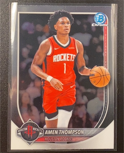 2025-26 Bowman Chrome #134 Amen Thompson — front