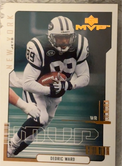 2000 Upper Deck MVP #119 Dedric Ward — front