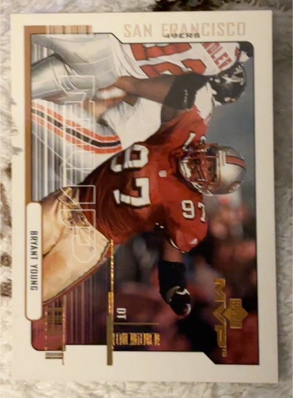 2000 Upper Deck MVP #157 Bryant Young — front