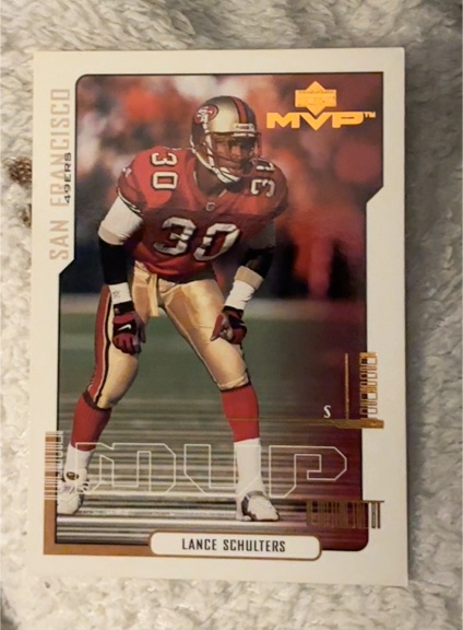2000 Upper Deck MVP #158 Lance Schulters — front