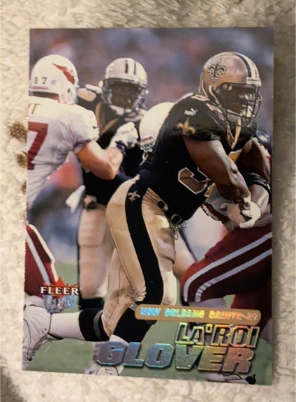 2001 Fleer Ultra #199 La'Roi Glover — front