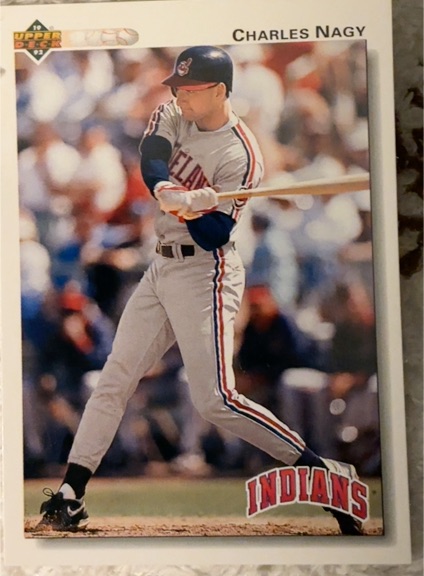 1992 Upper Deck #178 Charles Nagy — front