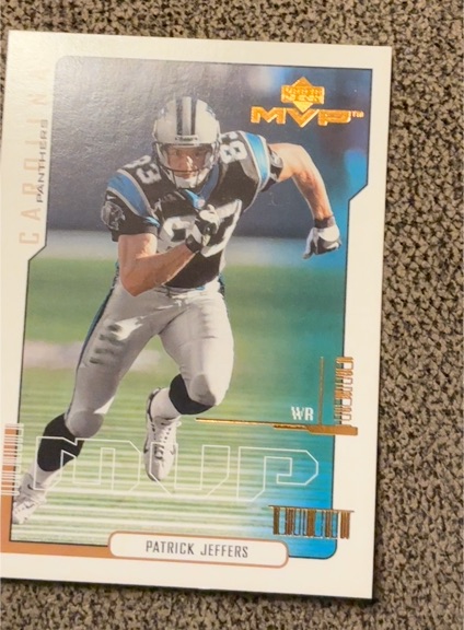 2000 Upper Deck MVP #24 Patrick Jeffers — front