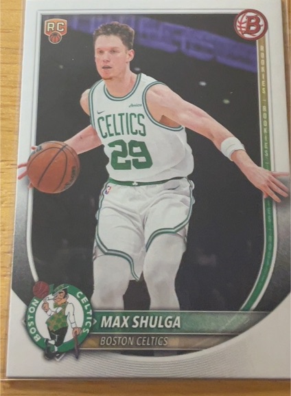2025-26 Bowman #53 Max Shulga — front