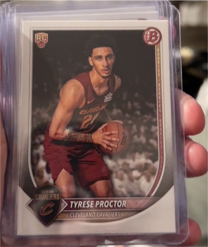 2025-26 Bowman Basketball #55 Tyrese Proctor — front