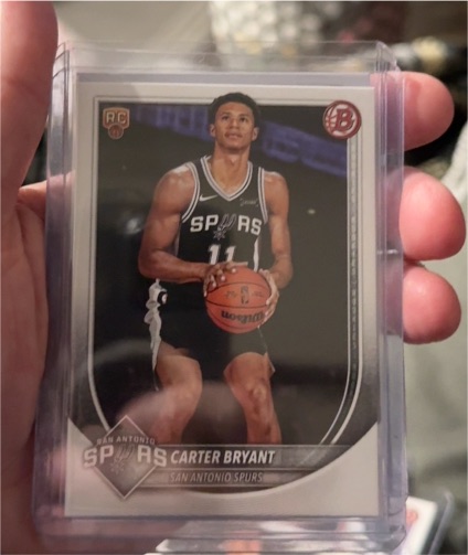 2025-26 Bowman #14 Carter Bryant — front