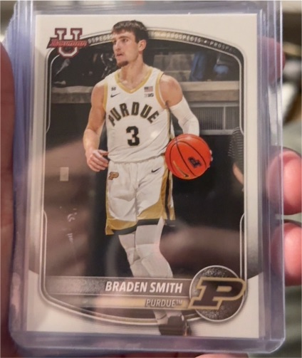 2025 Bowman Basketball Prospects #BPP-94 Braden Smith — front