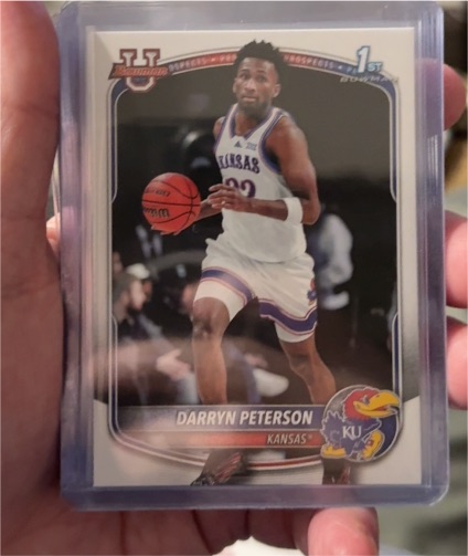 2025-26 Bowman #BPP-2 Darryn Peterson — front