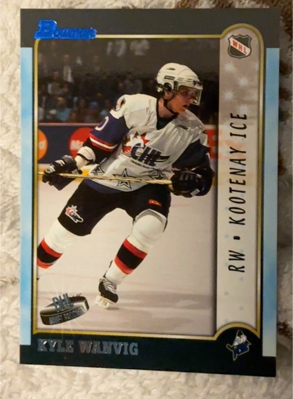 1999 Bowman CHL #Kyle Wanvig — front
