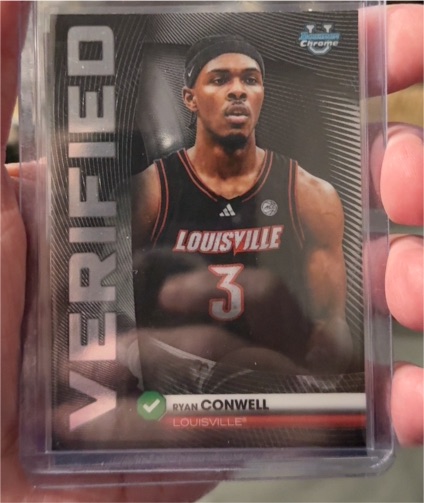 2025 Bowman Chrome #BV-13 Ryan Conwell — front