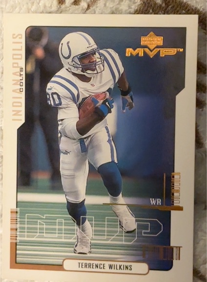 2000 Upper Deck MVP #70 Terrence Wilkins — front