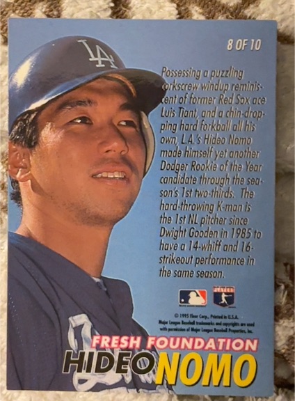 1996 Sports Illustrated for Kids #470 Hideo Nomo — front