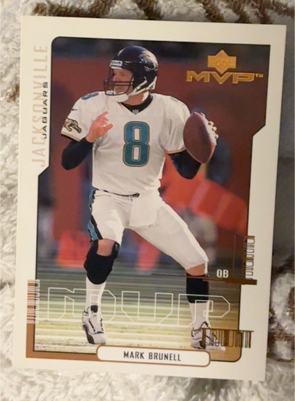 2000 Upper Deck MVP #71 Mark Brunell — front