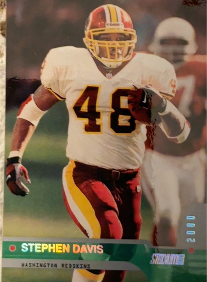 2000 Topps Stadium Club #10 Stephen Davis — front