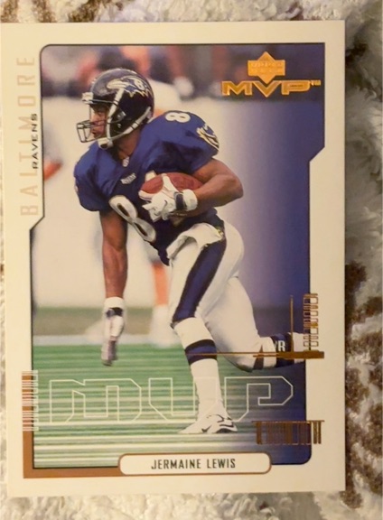 2000 Upper Deck MVP #13 Jermaine Lewis — front