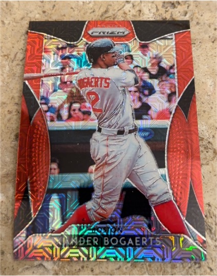 2019 Panini Prizm #183 Xander Bogaerts — front