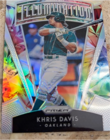 2019 Panini Prizm Illumination #I-12 Khris Davis — front
