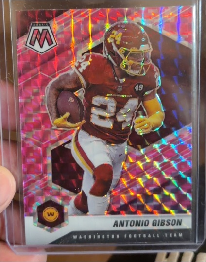 2021 Panini Mosaic #200 Antonio Gibson — front