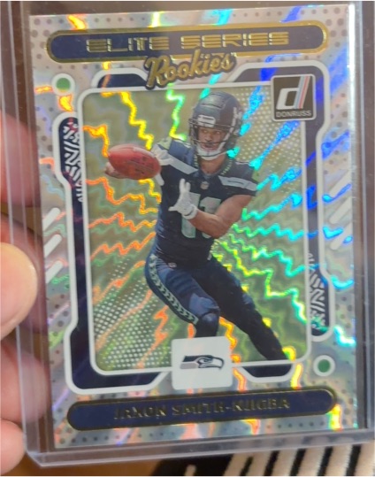 2023 Panini Donruss #7 Jaxon Smith-Njigba Elite Series Rookies — front