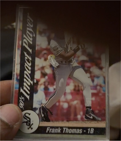1992 Score #43 Frank Thomas — front