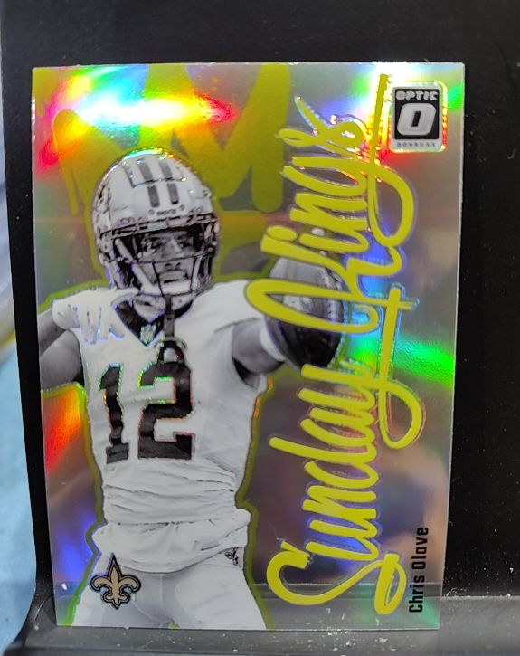 2024 Panini Donruss Optic Sunday Kings #17 Chris Olave — front