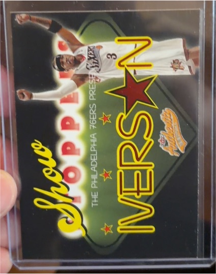 2004-05 Fleer Authentix Show Stoppers #10 Allen Iverson — front