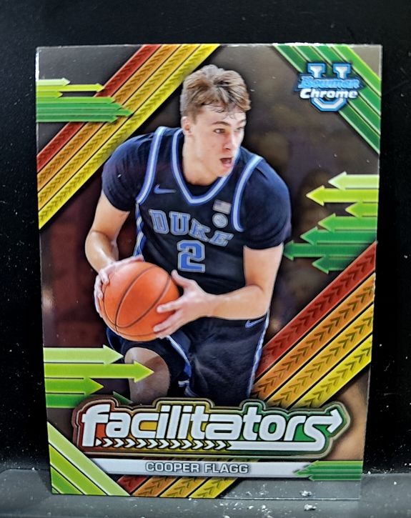 2024 Bowman Chrome University #F-10 Cooper Flagg Facilitators — front