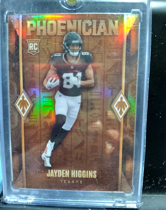 2025 Panini Phoenix Phoenician #7 Jayden Higgins — front