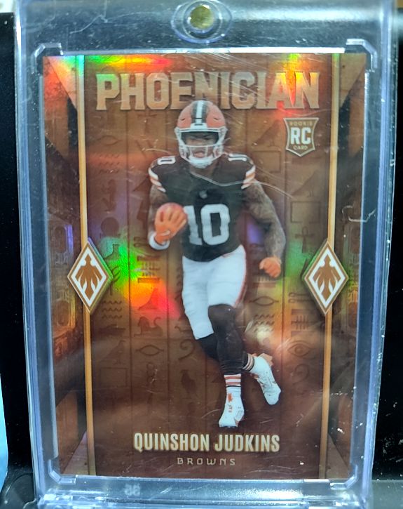 2025 Panini Phoenix Phoenician #10 Quinshon Judkins Rookie Browns — front