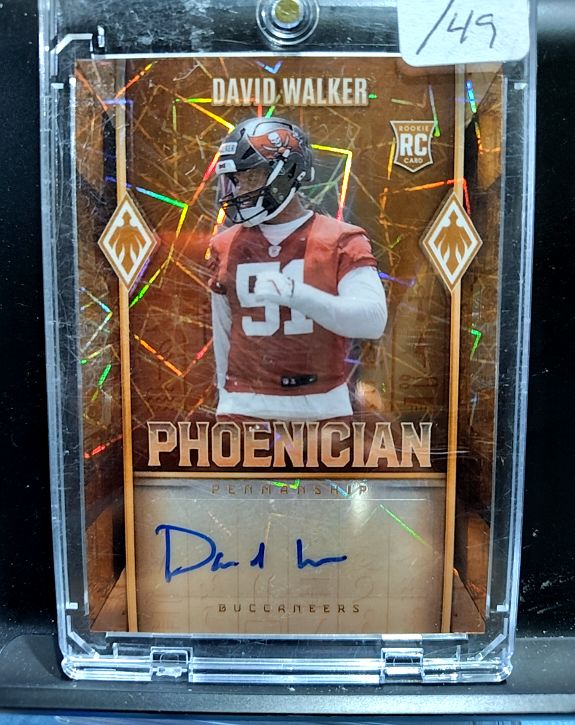 2025 Panini Phoenix Phoenician Penmanship #PHP-DWR David Walker — front