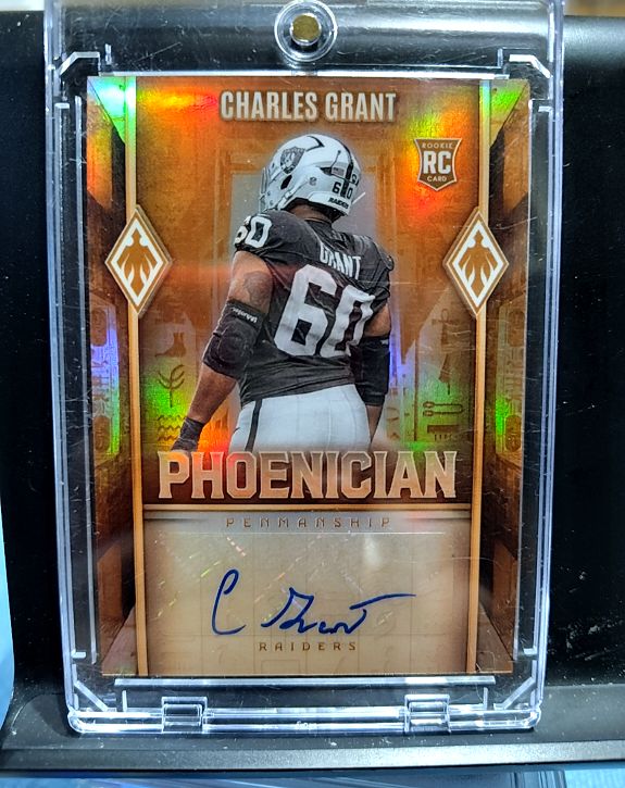 2025 Panini Phoenix #PHP-30 Charles Grant Phoenician Penmanship — front