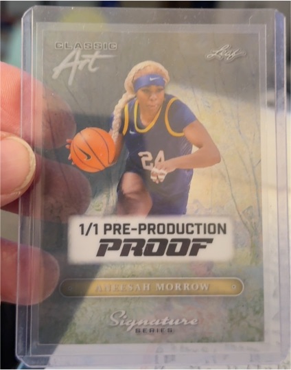 2024 Leaf Classic Art 1/1 Pre-Production Proof Aneesah Morrow — front