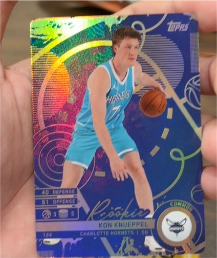 2025-26 Topps Match Attax #124 Kon Knueppel Rookie — front