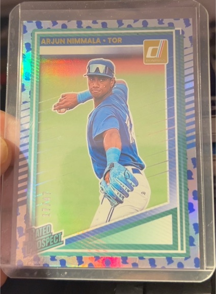 2025 Donruss #129 Arjun Nimmala — front