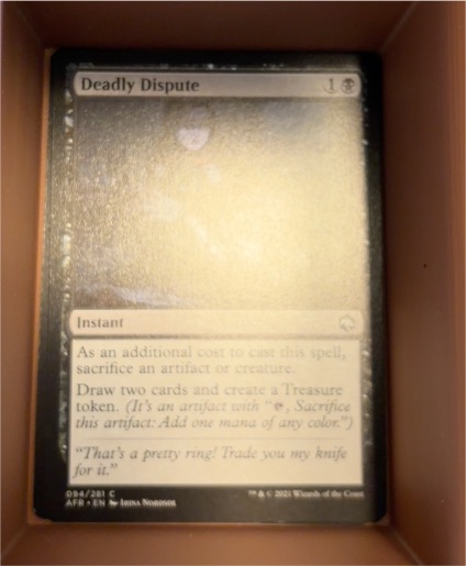 2021 Magic: The Gathering #094 Deadly Dispute — front
