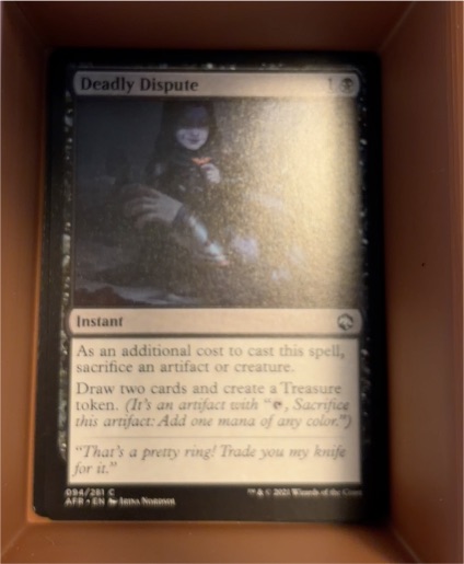 2021 Magic: The Gathering Adventures in the Forgotten Realms #94 Deadly Dispute — front
