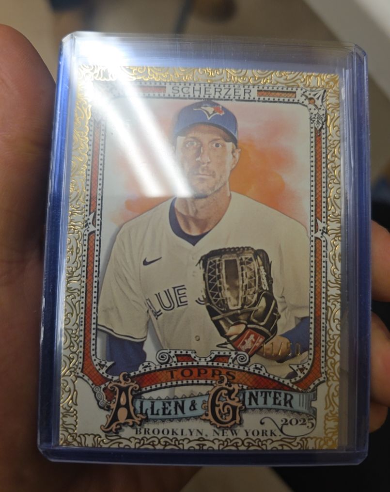 2025 Topps Allen & Ginter #140 Max Scherzer — front