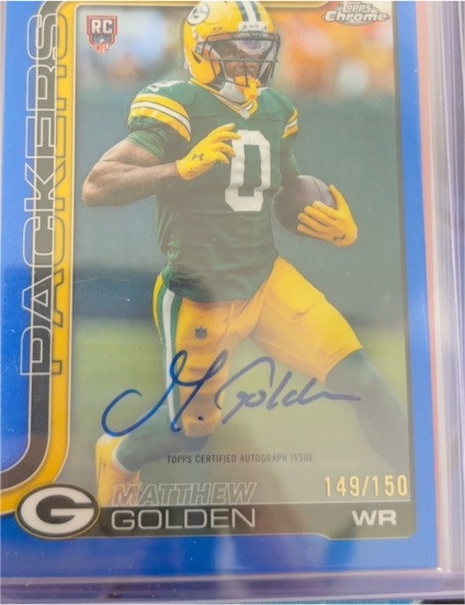 2025 Topps Chrome #RA-MGO Matthew Golden — front
