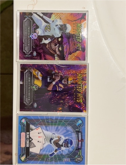 2024 Wild Card Haunted Hits Monster Hunt #MH-TH Travis Hunter — front