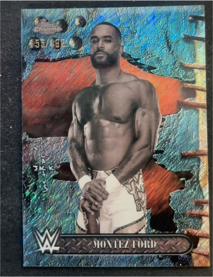 2025 Topps Chrome WWE x Cactus Jack #64 Montez Ford — front
