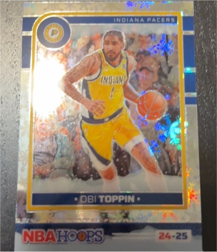 2024-25 Panini NBA Hoops #193 Obi Toppin — front
