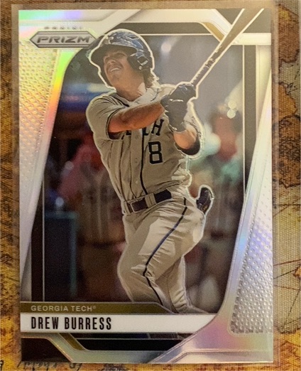 2025 Panini Prizm #103 Drew Burress — front