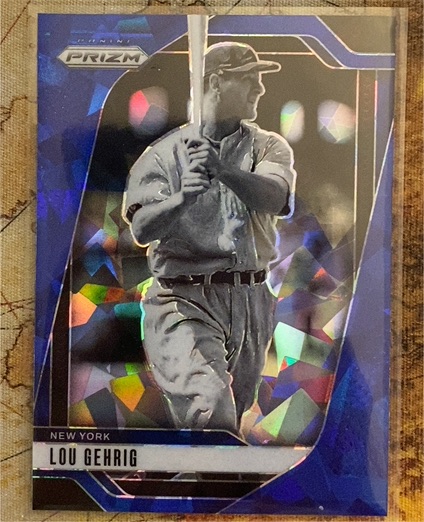 2025 Panini Prizm #300 Lou Gehrig — front