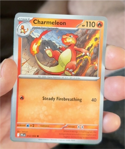 2023 Pokémon ME02 #012 Charmeleon Phantasmal Flames — front