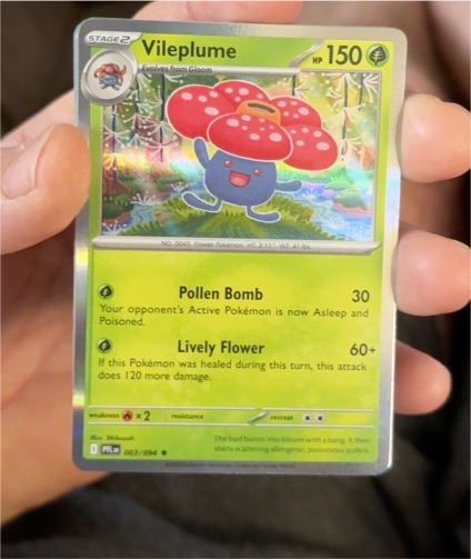 2025 Pokémon TCG ME02: Phantasmal Flames #003 Vileplume — front