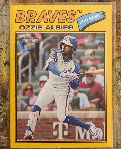 2026 Topps Heritage #264 Ozzie Albies — front