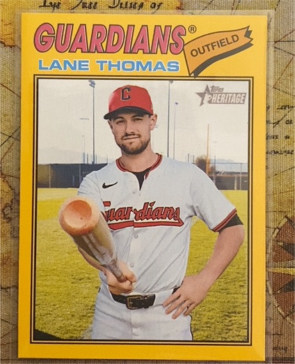 2026 Topps Heritage #285 Lane Thomas — front