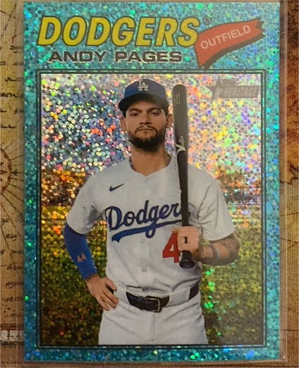 2026 Topps Heritage #235 Andy Pages — front