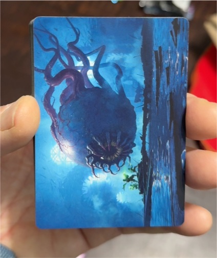 The Watcher in the Water Art Card Art Series: Universes Beyond: Lord of the Rings — front
