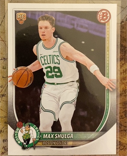 2025-26 Bowman #53 Max Shulga — front